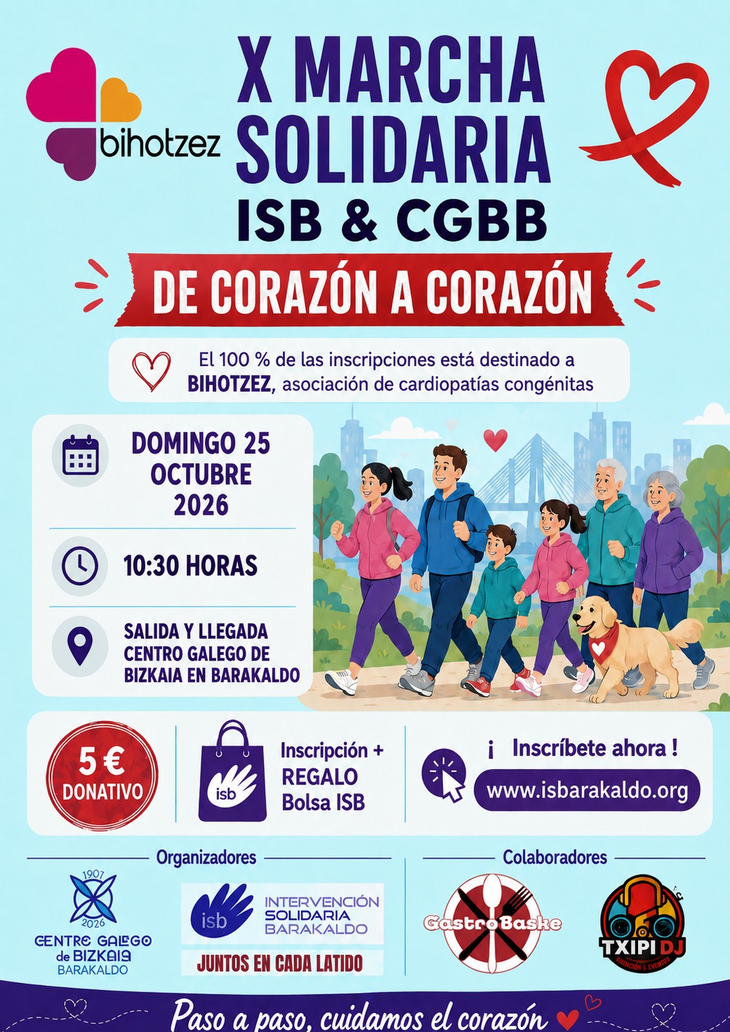 Marcha Solidaria 2026 - ISB